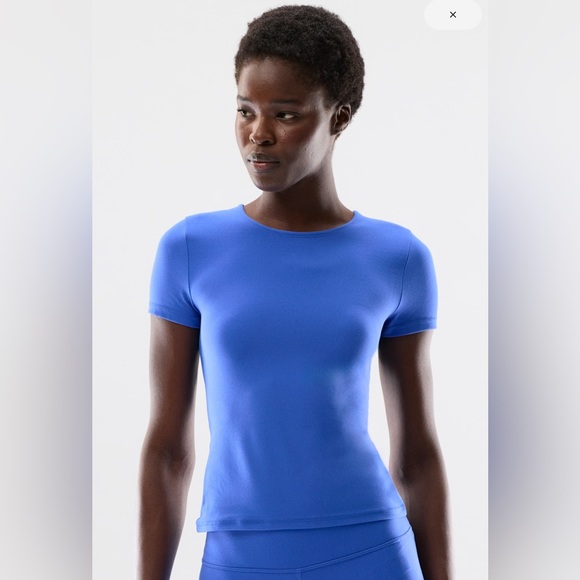 Aritzia BUTTER Essential T-Shirt | Jazz Blue - Picture 2 of 8